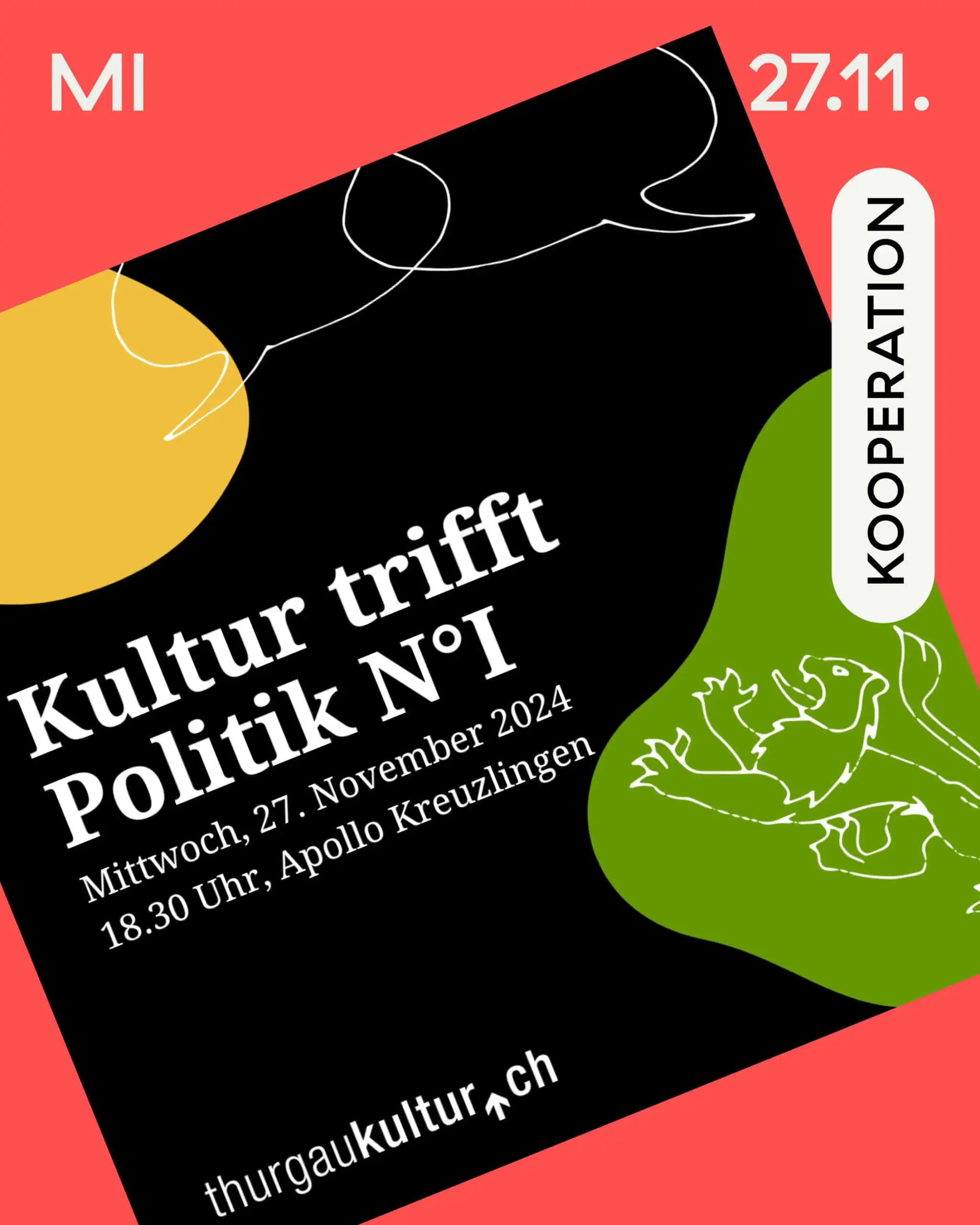 «Kultur trifft Politik!»