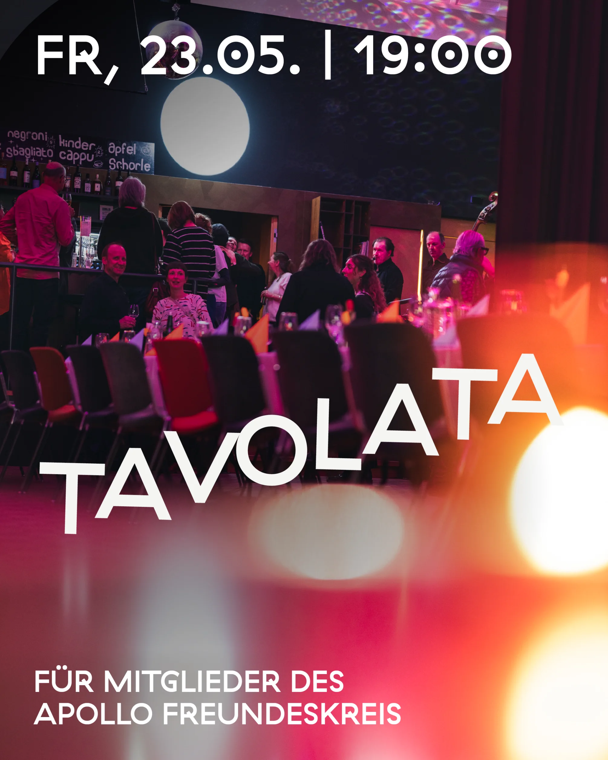 Tavolata Mai 2025